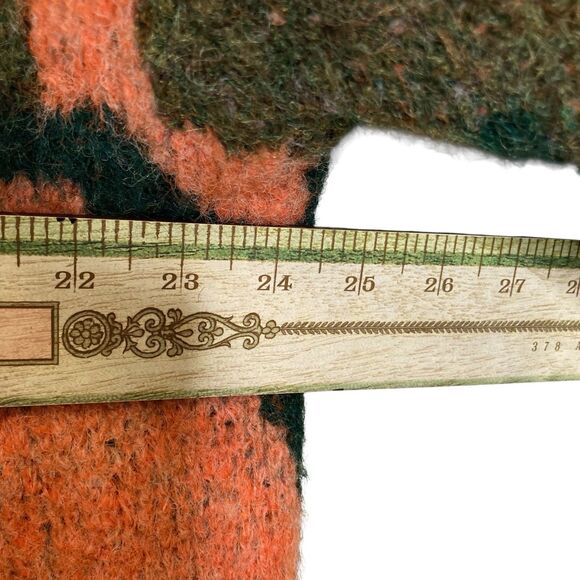 Kelly OBI Landscape Vintage Mohair Print Knit Cardigan Women M Long Sleeves NWT - Picture 7 of 14